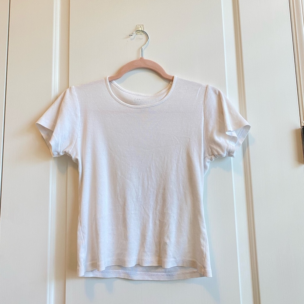 White crop top
